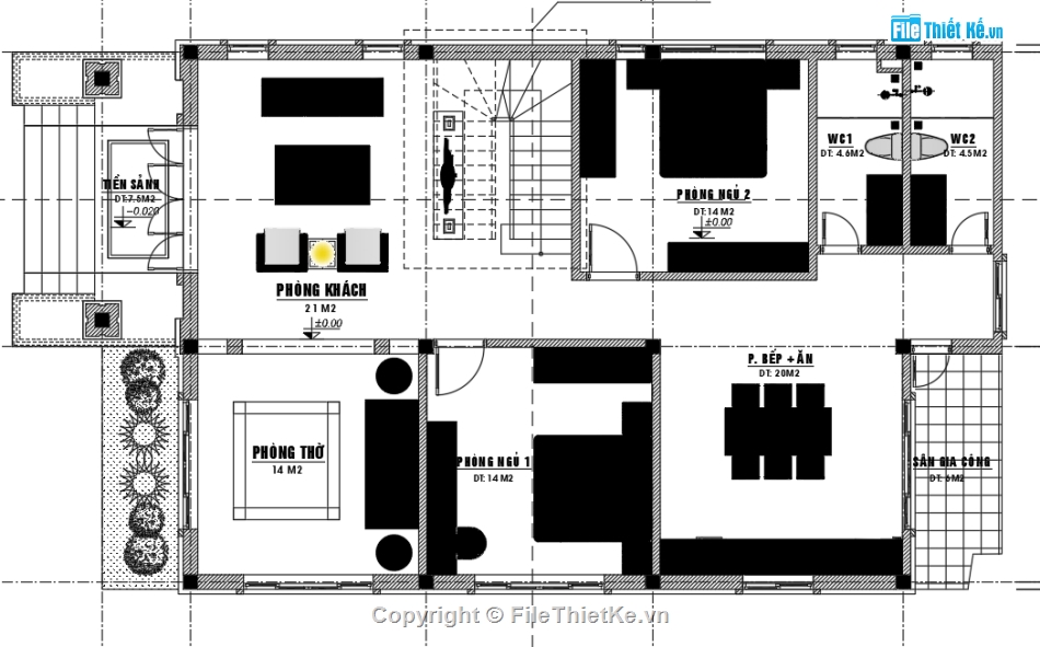 Biệt thự,Biệt thự 2 tầng hiện đại,biệt thự 2 tầng mái nhật,biệt thự 9x16m,nhà 2 tầng mái nhật