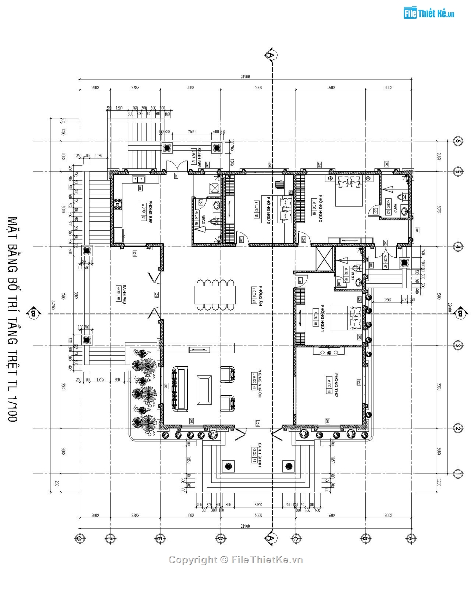 Biệt,Thự,Biệt Thự Sân Vườn 12x17m,Biệt thự 19