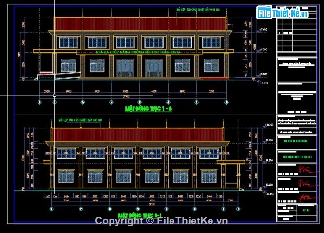 nhà đa năng,nhà vệ sinh trường học,bản vẽ nhà đa năng trường học,file cad nhà đa năng,bản vẽ cad nhà đa năng