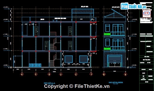 biệt thự kiểu pháp 3 tầng,bản vẽ biệt nhà phố 3 tầng,cad biệt thự kiểu pháp 3 tầng,bản vẽ biệt thự nhà phố 5x16m,biệt thự kiểu pháp hiện đại 3 tầng