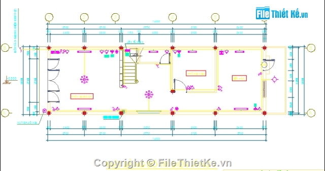 bản vẽ nhà phố,bố trí điện,nhà phố,5x16m,mặt tiền 5m,bản vẽ nhà 2 tầng