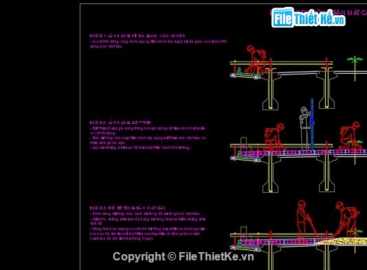 BPTC cầu dầm I,BPTC cầu dầm I24,Bản vẽ VK dầm I,BPTC dầm I trình chủ đầu tư