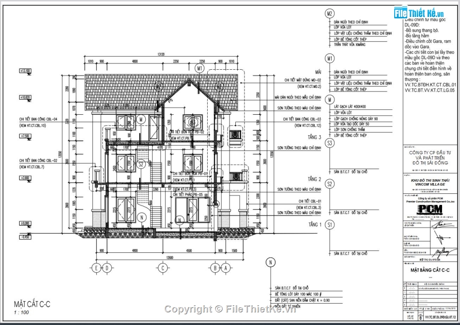 thiết kế biệt thự,biệt thự khu Vinhomes Riverside,Biệt thự đơn lập