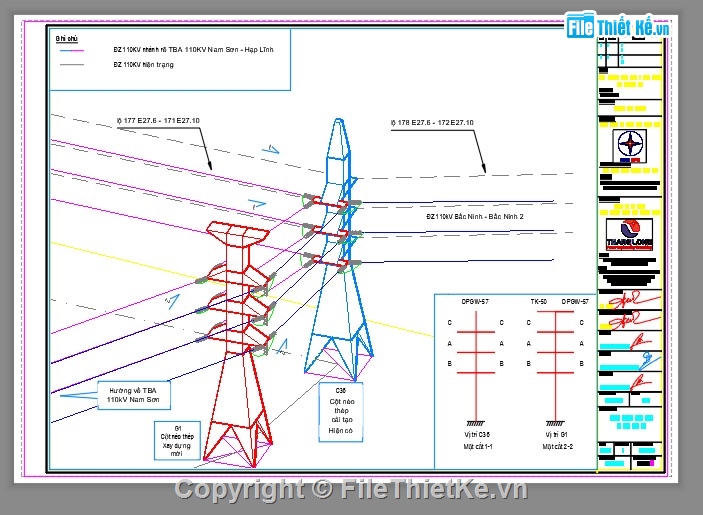 thiết kế trạm biến áp,thiết kế phối cảnh nhà phố,chi tiết trạm biến áp