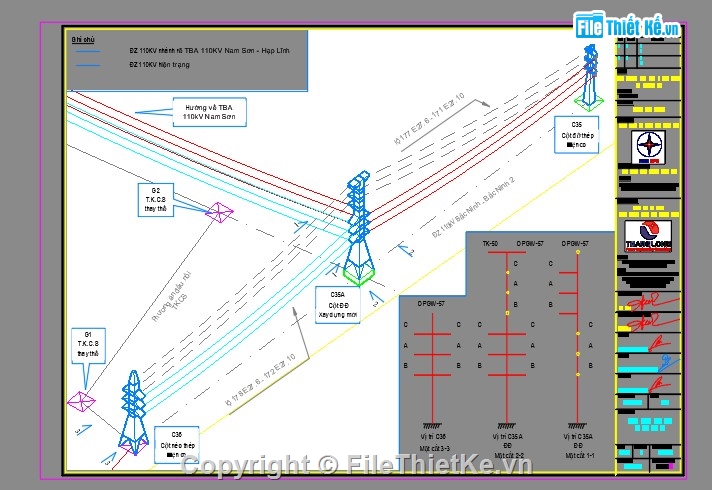 thiết kế trạm biến áp,thiết kế phối cảnh nhà phố,chi tiết trạm biến áp