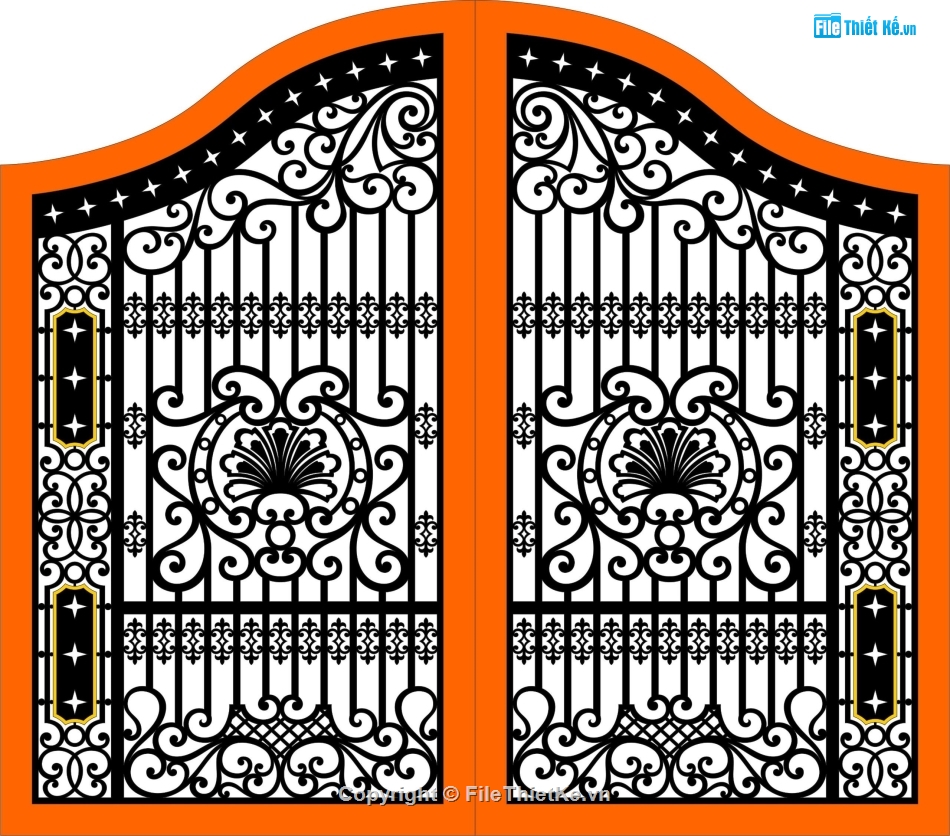 CNC cổng 2 cánh,file cổng 2 cánh,cnc cổng 2 cánh