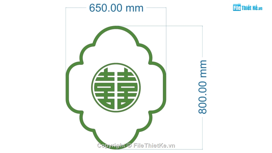 chữ thọ cnc,file cnc chữ thọ,mẫu cnc chữ thọ