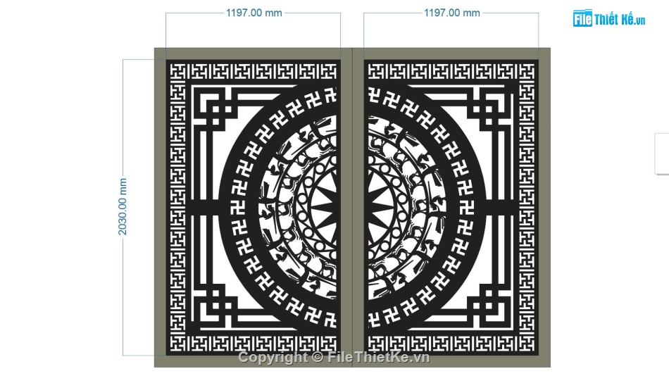 cổng 2 cánh cnc,file cnc cổng 2 cánh,mẫu cổng 2 cánh