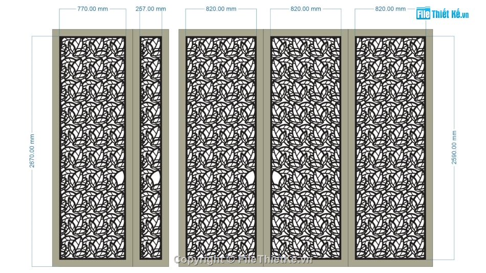 cổng 4 cánh cnc,file cnc cổng 4 cánh,mẫu cổng lá cnc