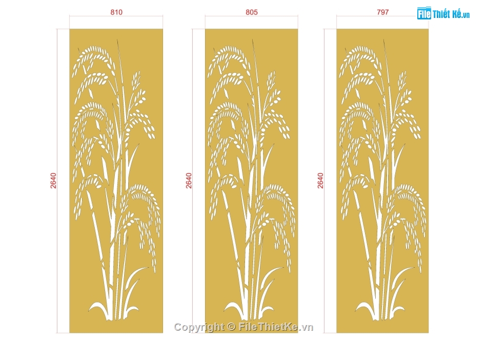 Cổng bông lúa,file dxf cổng bông lúa,cổng bông lúa file dxf,dxf cổng bông lúa