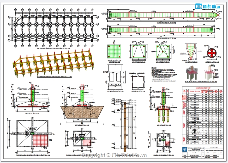 Đồ án,mặt bằng,bản vẽ kết cấu,thuyết minh,kết cấu móng,mặt bằng móng