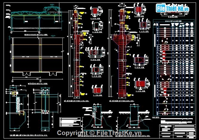 đồ án bê tông cốt thép,đồ án btct,đồ án bê tông,nhà công nghiệp lắp ghép,khung ngang nhà công nghiệp