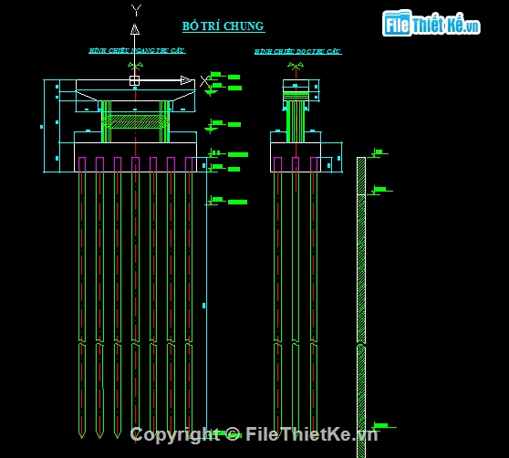 Đồ án,Đồ án nền móng,đồ án môn học,BH2,FBpier