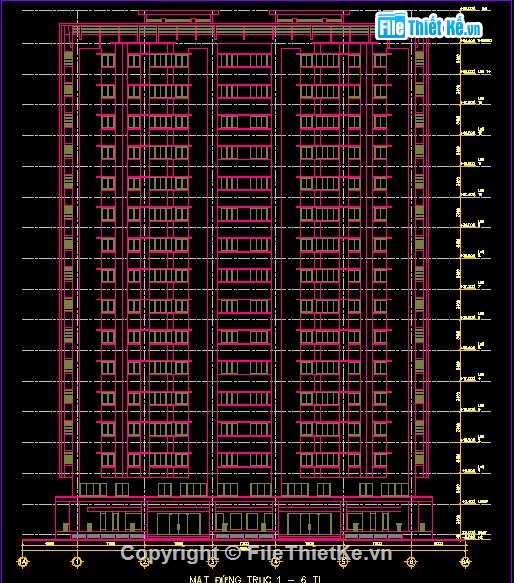 chung cư cao tầng,Đồ án thi công công trình,chung cư 20 tầng,chung cư Four Aces 20 tầng,chung cư Four Aces