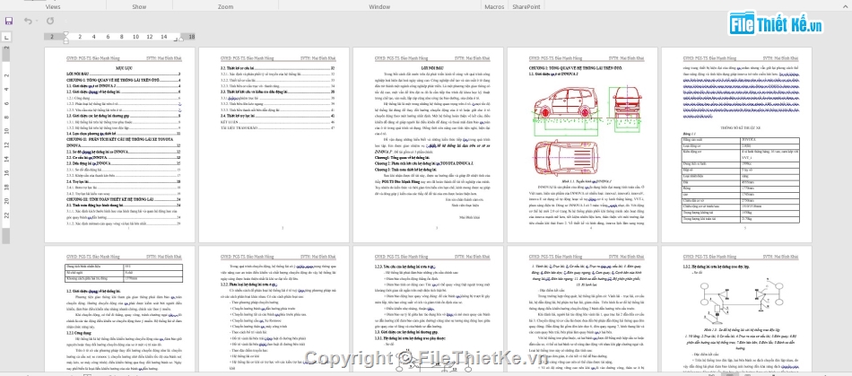 Đồ án,cad bánh xe,hố thu,thiết kế xe,cad xe