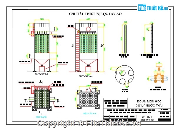 Đồ án,Xử lý khí thải,Hệ thống xử lý khí thải