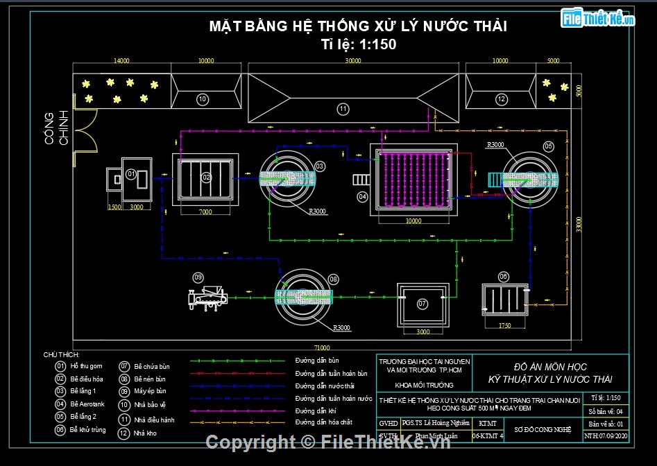 Đồ án,đồ án hệ thống khí thải,Đồ án cad