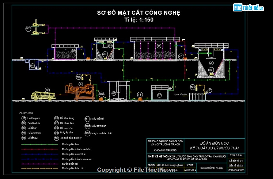 Đồ án,đồ án hệ thống khí thải,Đồ án cad