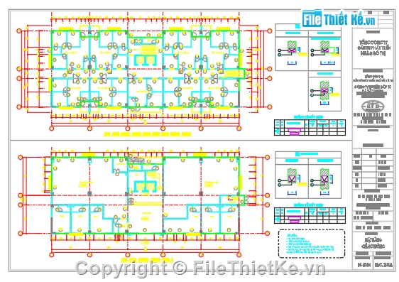 nhà cao 10 tầng,file cad nhà 10 tầng,đồ án nhà 10 tầng