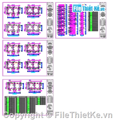 nhà cao 10 tầng,file cad nhà 10 tầng,đồ án nhà 10 tầng