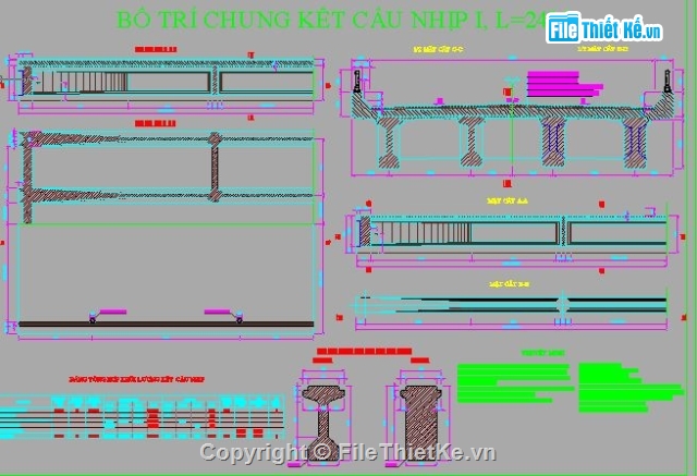 Đồ án,do an tot nghiep cau,do an tot nghiep thiet ke dam I,cầu dầm