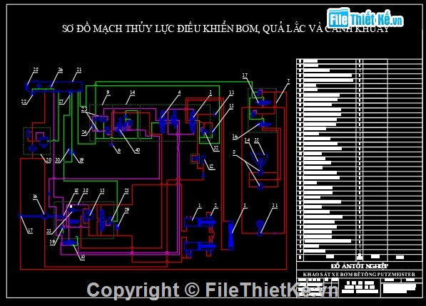 Đồ án,bơm bê tông,xe bơm bê tông,thuyết minh,cad xe,y te