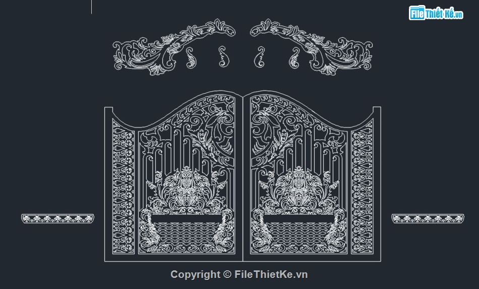 cổng cắt cnc 2 cánh,file cổng 2 cánh cnc đẹp,bộ cổng 2 cánh đẹp,cnc cổng 2 cánh hiện đại