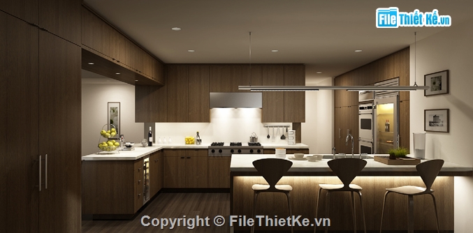 model File 3ds max,phòng bếp hiện đại,model kệ tủ bếp,thiết kế nội thất\,kệ tủ bếp ăn,thư viện model 3d max