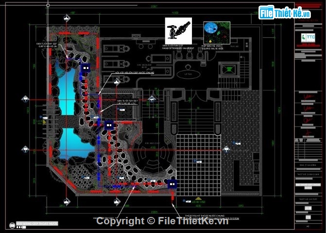 cảnh quan sân vườn,cad cảnh quan sân vườn,bản vẽ cad cảnh quan sân vườn,file cad bản vẽ sân vườn