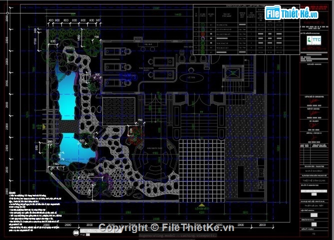 cảnh quan sân vườn,cad cảnh quan sân vườn,bản vẽ cad cảnh quan sân vườn,file cad bản vẽ sân vườn