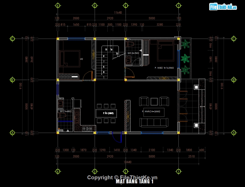 autocad biệt thự 2 tầng,biệt thự mái nhật 2 tầng,full bản vẽ biệt thự mái nhật 2 tầng,bản vẽ biệt thự 2 tầng