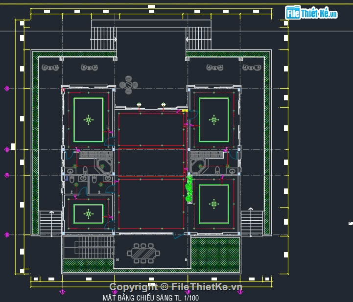 Thiết kế biệt thự,File autocad biệt thự,cad biệt thự,biệt thự sân vườn