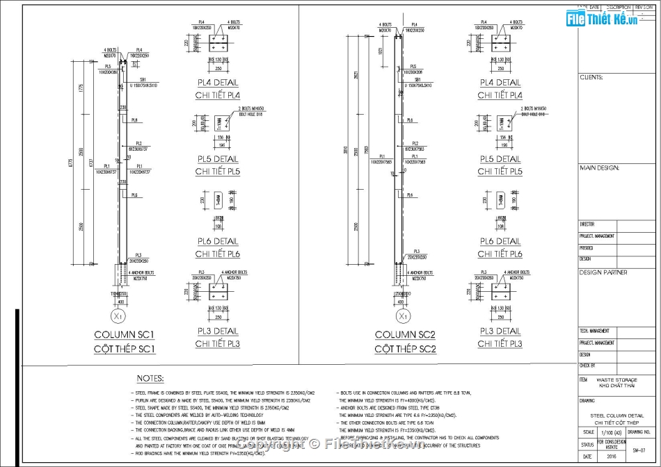 Kết cấu nhà kho thép mái tôn,Kết cáu khung tiền chế 7m,File Autocad kết cấu nhà để xe,Kết cấu nhà xe 7x20m,bản vẽ nhà kho khung thép,Kết cấu nhà xe khung kèo mái tôn