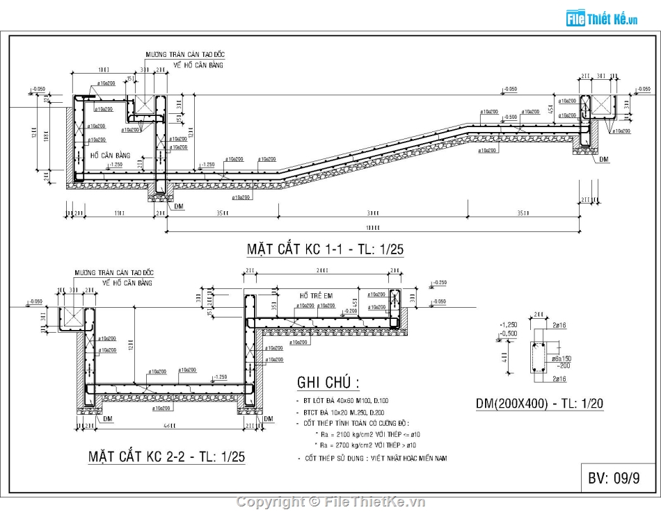 Hồ bơi 5.3x10m,file cad hồ bơi,autocad hồ bơi,bản vẽ hồ bơi,bản vẽ hồ bơi file cad,hồ bơi file autocad