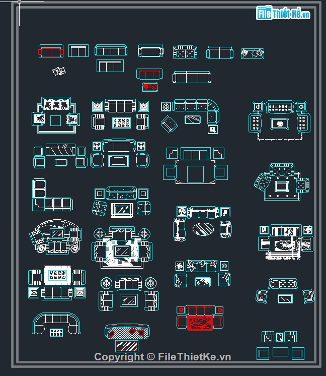 thiết kế nội thất phòng khách,file cad thiết kế các mẫu ghế,ghế trang trí phòng khách file autocad