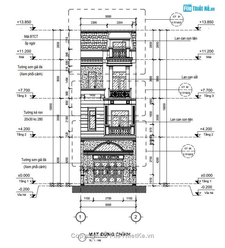 nhà phố 5x16m đẹp,mẫu nhà phố 3 tầng đẹp,kiến trúc nhà phố 3 tầng