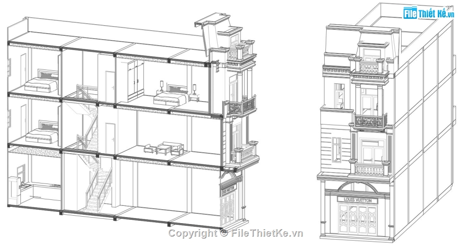 nhà phố 5x16m đẹp,mẫu nhà phố 3 tầng đẹp,kiến trúc nhà phố 3 tầng