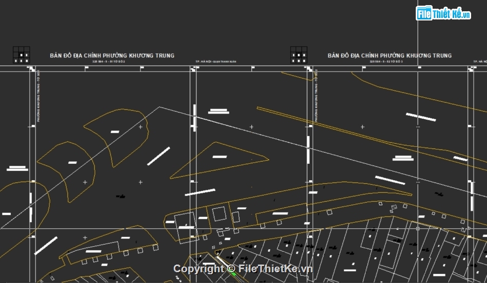 File Cad Bản đồ địa chính phường Khương Trung,Bản đồ địa chính phường Khương Trung-VN2000,Bản đồ giải thửa phường Khương Trung-VN2000,phường Khương Trung-VN2000,Quy hoạch phường Khương Trung-VN2000