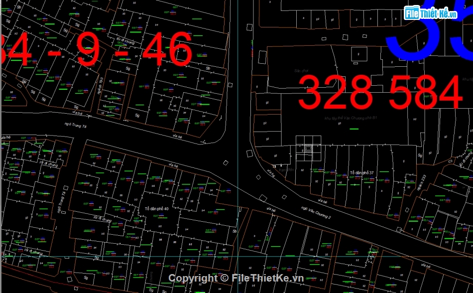 File Cad Bản đồ địa chính phường Văn Chương,Bản đồ địa chính phường Văn Chương - VN2000,Quy hoạch phường Văn Chương - VN2000,Bản đồ giải thửa phường Văn Chương - VN2000,phường Văn Chương - VN2000