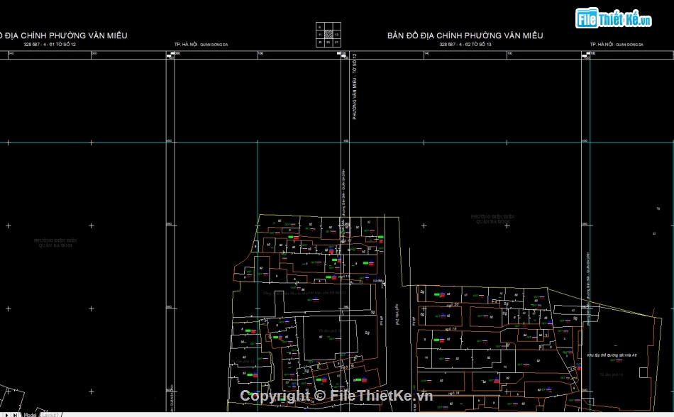 File Cad Bản đồ địa chính phường Văn Miếu,Bản đồ địa chính phường Văn Miếu - VN2000,Quy hoạch phường Văn Miếu - VN2000,Bản đồ giải thửa phường Văn Miếu - VN2000,phường Văn Miếu - VN2000