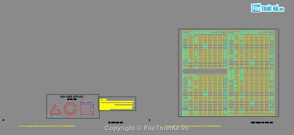 File cad,biển báo giao thông,chi tiết biển báo,File cad biển báo,các loại biển báo giao thông