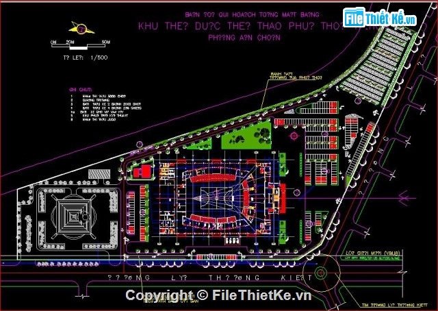 bản vẽ nhà thi đấu phú thọ,nhà thi đấu,nhà thi đấu Phú Thọ