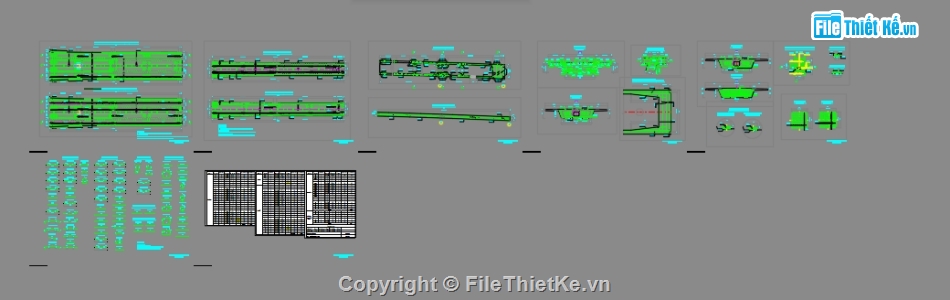 File cad,File thiết kế,Biện pháp thi công,thi công cầu,hồ sơ bản vẽ,thi công