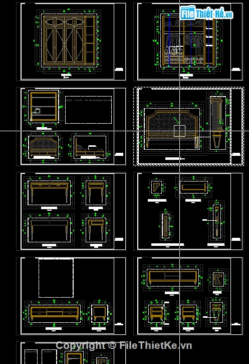 chi tiết đồ nội thất,triển khai nội thất,đồ nội thất,cad nội thất