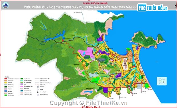 định hướng qui hoạch,Bản vẽ quy hoạch,quy hoạch tp Đà Nẵng