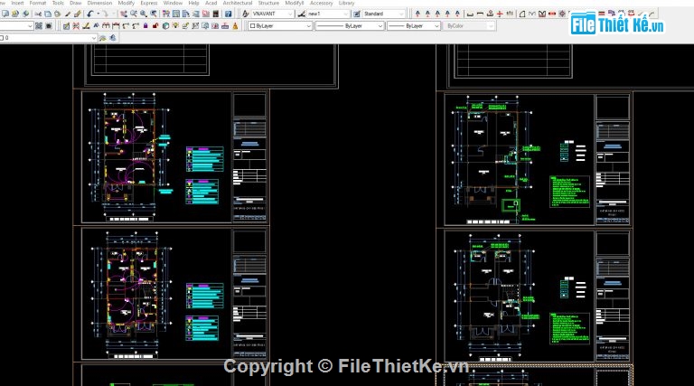 Bản vẽ biệt thự 2 tầng,biệt thự 2 tầng 8x12m,cad biệt thự 2 tầng đẹp,biệt thự sketchup,File cad biệt thự 2 tầng