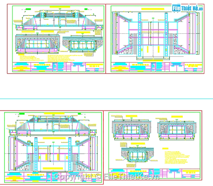 Cống hộp xiêng,file cad cống hộp xiêng,cống hộp