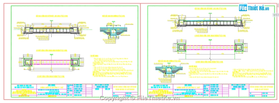 Cống hộp xiêng,file cad cống hộp xiêng,cống hộp