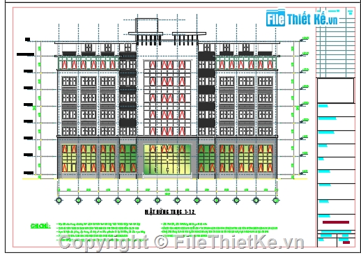 kiến trúc văn phòng,văn phòng,File cad văn phòng