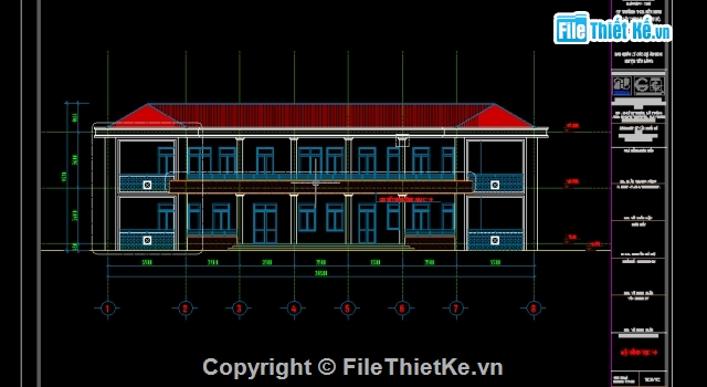 file cad trường,file autocad trường học,file autocad trường THCS.,trường trung học cơ sở,bản vẽ trường học,thi công trường học